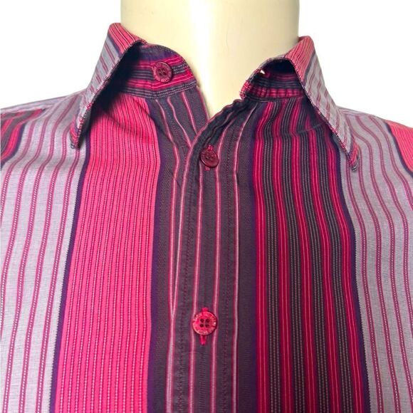 Ted Baker Long Sleeved Casual Dress Shirt Gently Used Great Shape Size 3 - Picture 3 of 7